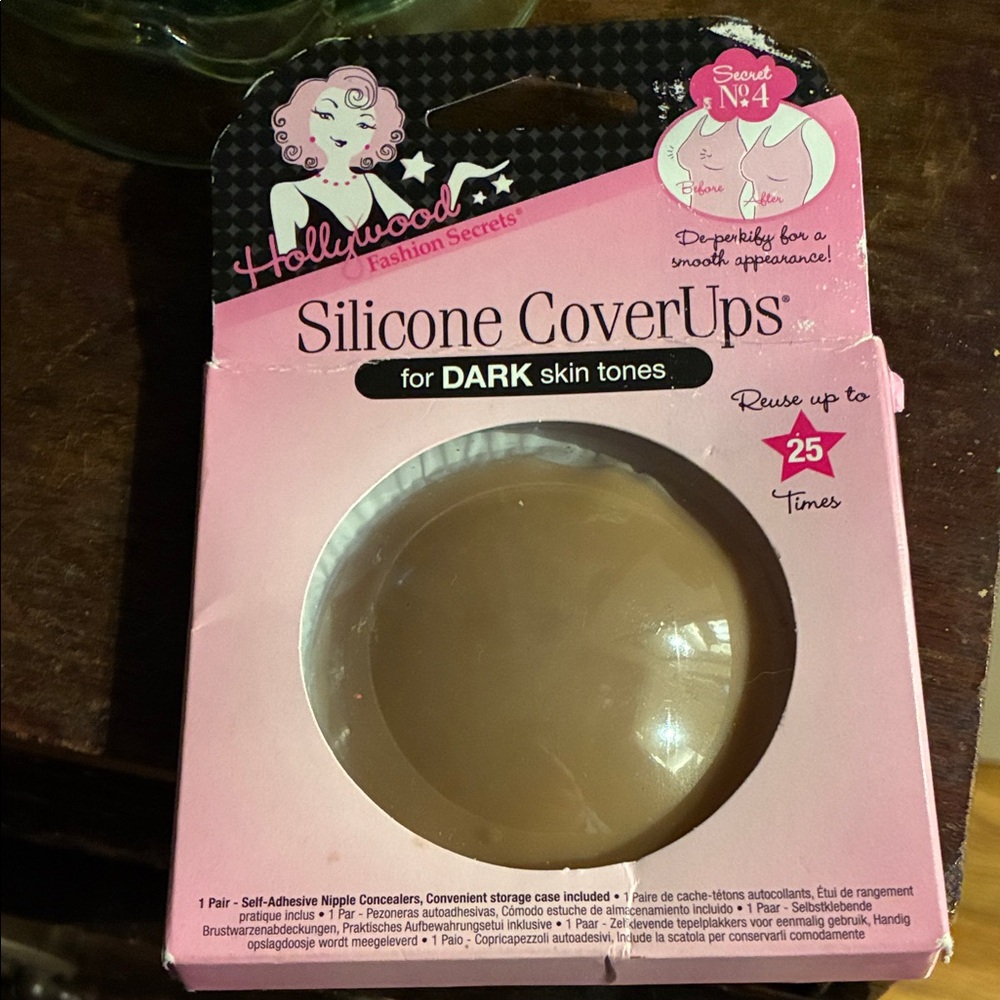 Hollywood Fashion Secrets Silicone CoverUps for Dark Skin Tones